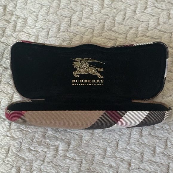 Burberry Checkered Eyewear Case - Picture 1 of 2